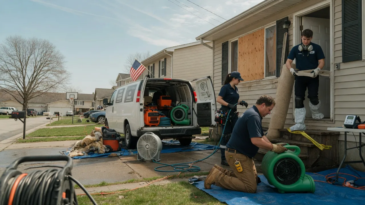 Water Damage Restoration in Hartly, DE near me